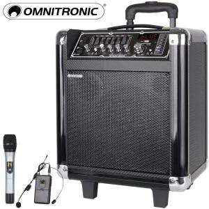 옴니트로닉 MSP-150USB 150W 2채널 무선마이크 이동식앰프