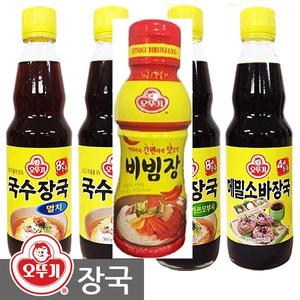 오뚜기 비빔장 국수장국/멸치 가쓰오 메일 냉면 국수 소바