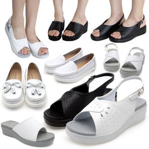 간호화 간호사신발 편안한 쿠션 샌들 슬리퍼 모음전