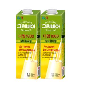 그린비아 디엠 대용량  1000ml 12팩 식 환자식