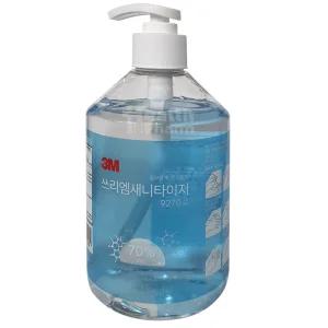 3M 새니타이저 9270 겔 손소독제(에탄올70%) 500ml 1병/살균소독/소독용 에탄올/3M9270