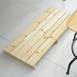 에이스독서대 원목 발받침대 더블(대) 싱크대 책상 발판 레드파인 주방 키높이