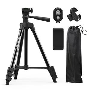 바나다 스마트폰 카메라 4단 삼각대 5종 세트 블랙 BND-TP4001