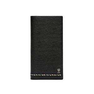 [닥스](센텀시티점)[ALEXANDER]블랙 라인 체크 로고 장지갑 DBWA0F621