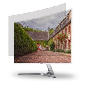 오션 C27W9 모니터 커브드용 블루라이트차단필름 시력보호 27인치 (596X335mm)