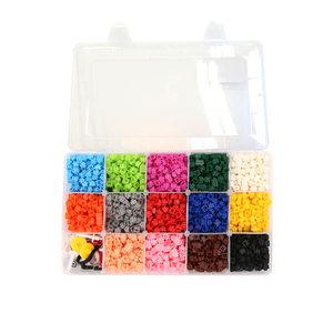 8mm 디폼블럭 14색 부자재 세트 대 약 3600개 S-01