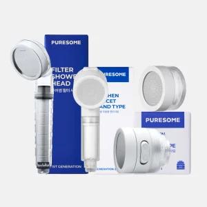 바디럽 퓨어썸 주방용+세면대+필터 세트/싱크대/염소제거/녹물제거/필터수전 모음