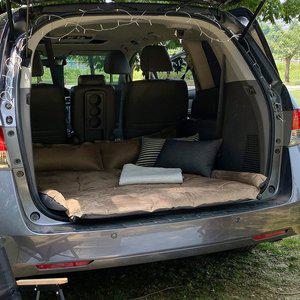 [한스갤러리] 자충 차박 매트 차량용 트렁크 평탄화 에어 매트