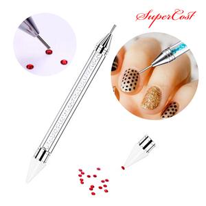 네일아트 고급형 크리스탈 스톤픽커 보석십자수펜 4종