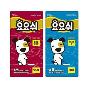 요요쉬 패드 소형 50매 x 2개 (플로랄와인/아카시아)