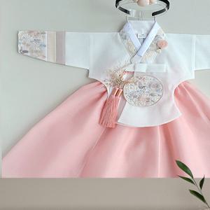 고화산호 백일한복 1-15세 여자 아기 아이 어린이 유아 주니어 키즈 돌한복 여아아동한복