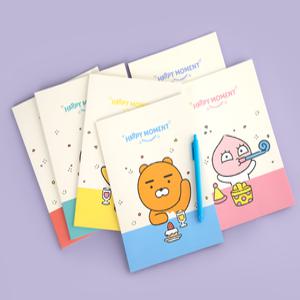 카카오 프렌즈 제본노트 5권세트 묶음