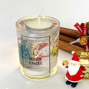 (TD) 크리스마스 젤양초 만들기 - 1인세트