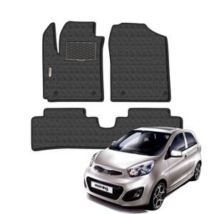 올뉴모닝 본투로드 매쉬 코일매트 확장형 1+2열 차량용 카매트