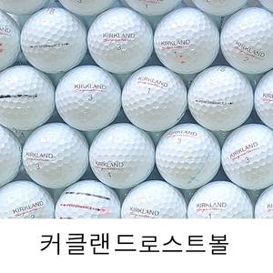 커클랜드 로스트볼 A-급 10알 코스트코 커크랜드 화이트 중고골프공