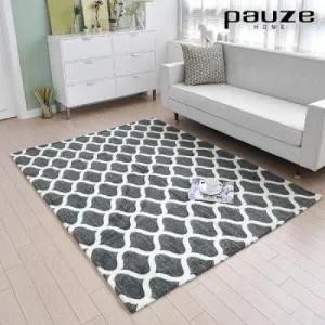 아트박스 르헤브 [파우제] 체인 카빙 극세사 카페트 150x200)