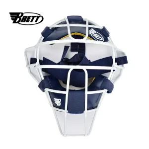 브렛 오더형 포수마스크(네이비+화이트) 포수 안면보호