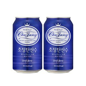 [본사직영/11번가] 초정탄산 플레인 350ML *24CAN
