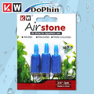 다팜아쿠아 KW도핀 길이 2cm 특소 사이즈 미세 기포 발생 분산기 미니 에어스톤 콩돌 3개입 세트