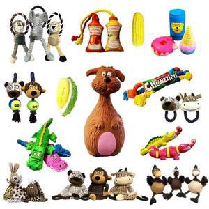 [디작소]컬리독 강아지 장난감 모음집 라텍스 터그 삑삑이