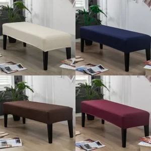 식탁 벤치 의자 긴의자 커버 천갈이 리폼