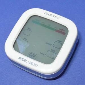 블루텍 온습도계 BD-737 4018779 터치스크린 자석 온도 습도 저장