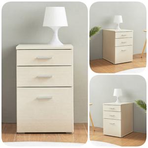 3단 책상밑서랍장 아이방 미니 틈새 체스트 400