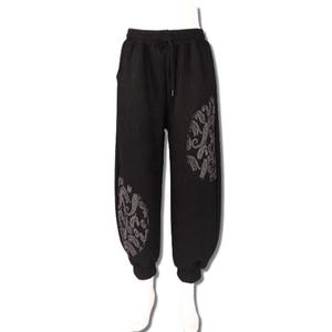 항아리바지 융기모 방한 엄마 몸빼 바지 자수포인트