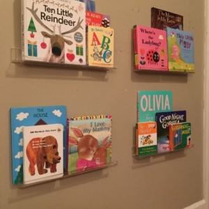 인테리어 책선반 아크릴선반 벽거치대 CD LP 진열대 고강도 투명