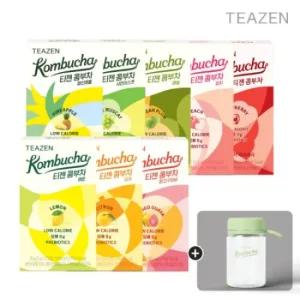 티젠 콤부차 8가지맛 혼합구성 80스틱 + 보틀증정