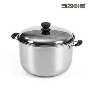 키친아트 스테인레스 감자탕 들통 냄비 곰솥 28cm