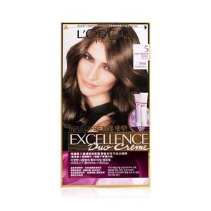 [로레알파리] 로레알 엑셀랑스 더블튜브 듀오크림 염색약 5/자연갈색