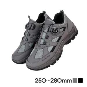 [오너클랜]심플한 다이얼 남자 등산화 가성비트레킹화 등산신발 중등산화