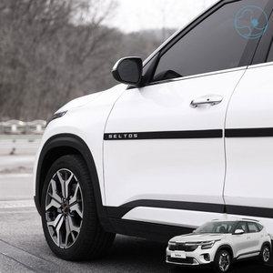 더뉴 셀토스 튜닝 도어가드 문콕방지 찍힘방지 외부몰딩 용품