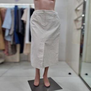 올앤선드리 세이브존06 앞뒷트임 면스커트 A4JJS1S201