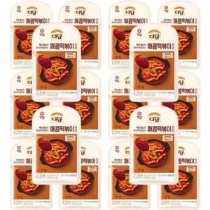(냉장) 다담 매콤떡볶이 양념 140g 16개