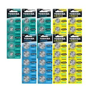 [도시바] 리튬코인 건전지 코인셀 동전셀 CR1220/CR1616/CR1620/CR1632/CR2016/CR2025/CR2032/CR2430/CR2450 5개입