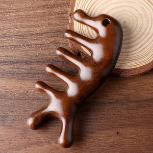 우드 마사지 빗 C타입 두피 얼굴 괄사 스틱 DD-12666