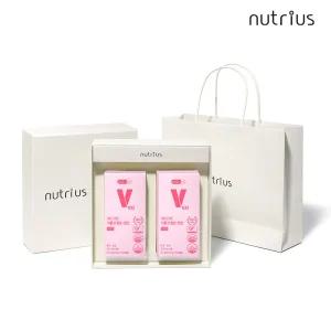 [선물세트] 뉴트리어스 국내최초 100% 식물성 철분엽산 스텝1 60캡슐X2개