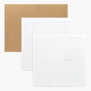 모노라이크 엘앤비 A3 / 12x17 포토프레임 스토리지 박스세트 - 화이트 10매