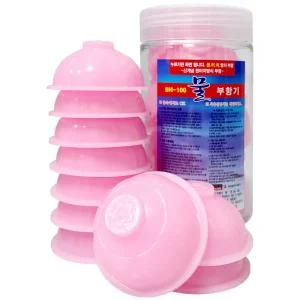 실리콘 수동식 가정용 부항기 물부항 대형 10P