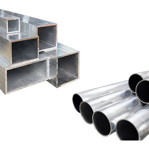 알루미늄파이프 원형 사각파이프 알루미늄관 1M 재단 판매