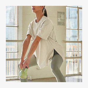 [안다르] 여성 에어리핏 오버핏 숏슬리브 ALPSS-28