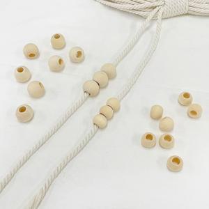 [RGO8P73S]우드 구슬 볼 30mm 마크라메 재료 모던마크라메