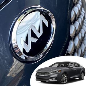 [카엔] 올뉴K7 기아 신형 로고 순정교체형 엠블렘 아크릴 크롬 프론트 튜닝용품