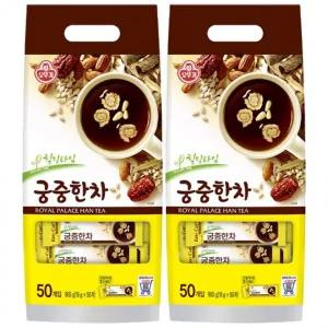 대량구매 단체주문 오뚜기 궁중한차 100T(50Tx2개) 선물용 회사 사무실 행사