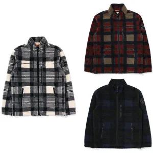 [K2](김해점)KMU23160 남성 간절기 자켓  비숑(BICHON) 체크 플리스 (ECO)