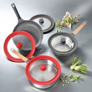 풍년 실리콘 멀티뚜껑 다용도 커버 후라이팬 냄비덮개