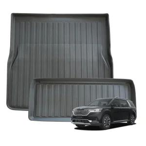 바이오 카매트 기아 4세대 카니발 KA4 페리 하이브리드 가능 (20년8월 ~) 카본 3D 트렁크 매트