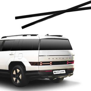 오토크로바 E814 현대 신형 싼타페 MX5 2023~현재 트렁크 가니쉬 블랙 2PCS